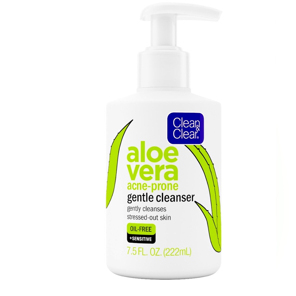 2/$20 Clean & Clear Aloe Vera Gentle Acne Facial Cleanser